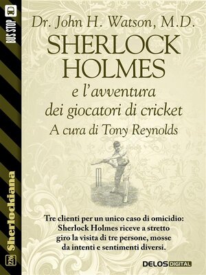 cover image of Sherlock Holmes e l'avventura dei giocatori di cricket